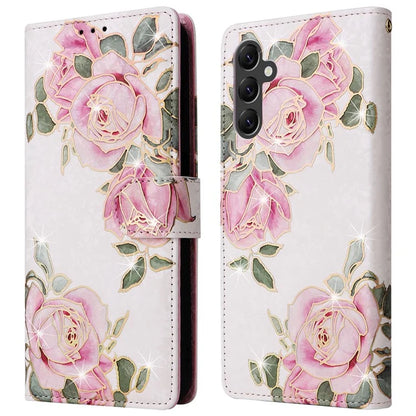 For Samsung Galaxy A14 5G Case RFID Blocking Leather Wallet Pouch Phone Cover