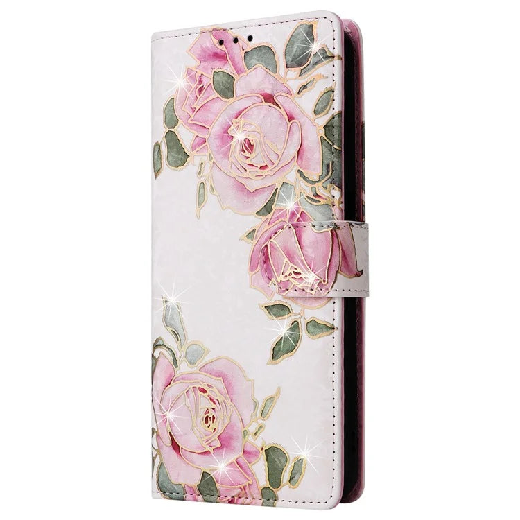 For Samsung Galaxy A14 5G Case RFID Blocking Leather Wallet Pouch Phone Cover