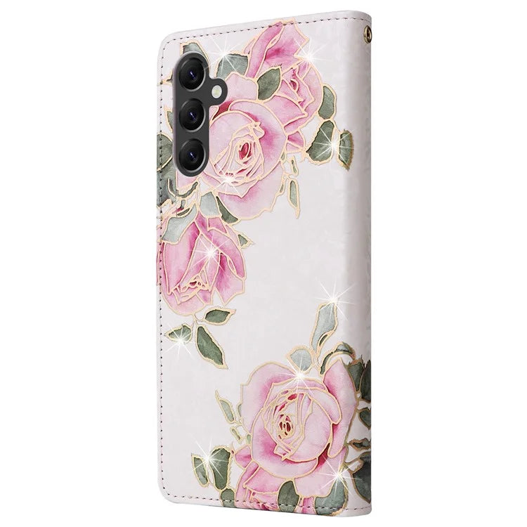 For Samsung Galaxy A14 5G Case RFID Blocking Leather Wallet Pouch Phone Cover
