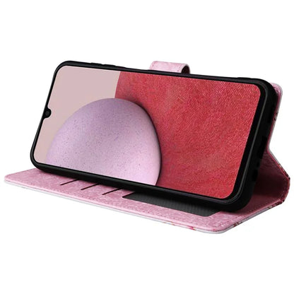 For Samsung Galaxy A14 5G Case RFID Blocking Leather Wallet Pouch Phone Cover