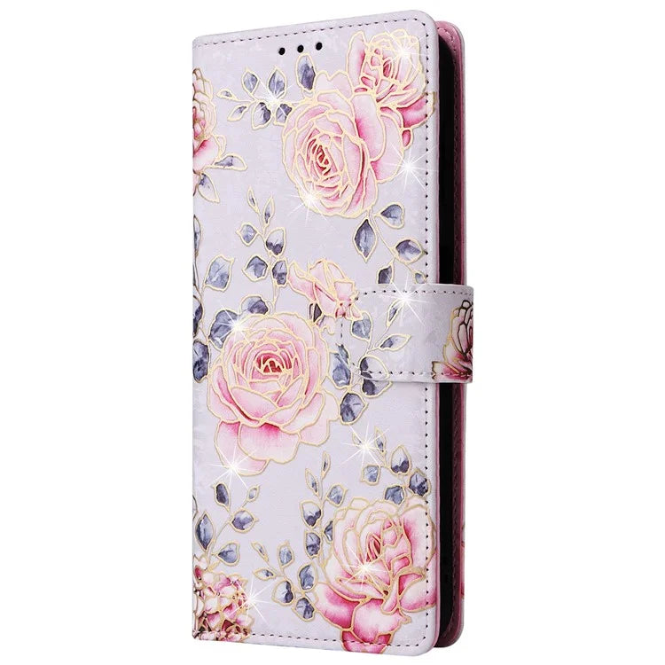 For Samsung Galaxy A14 5G Case RFID Blocking Leather Wallet Pouch Phone Cover