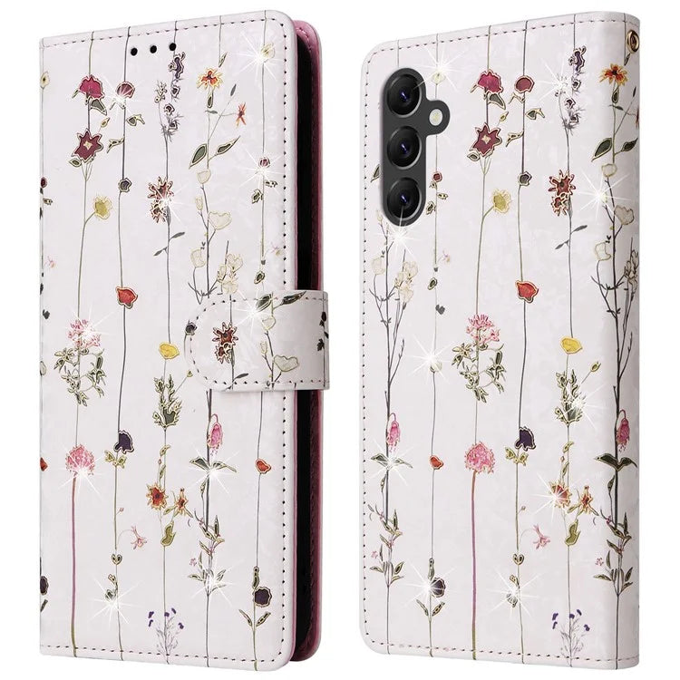 For Samsung Galaxy A14 5G Case RFID Blocking Leather Wallet Pouch Phone Cover