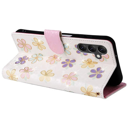 For Samsung Galaxy A14 5G Case RFID Blocking Leather Wallet Pouch Phone Cover