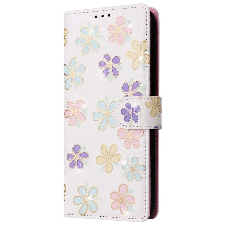 For Samsung Galaxy A14 5G Case RFID Blocking Leather Wallet Pouch Phone Cover