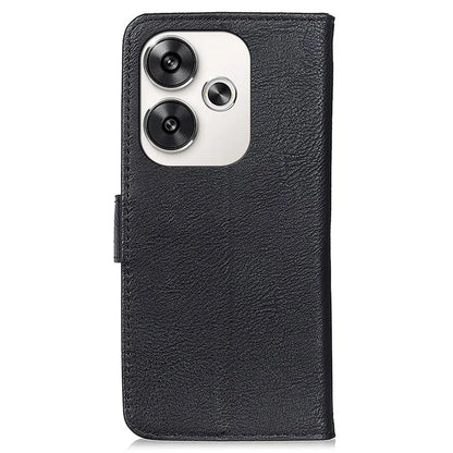KHAZNEH For Xiaomi Poco F6 5G / Redmi Turbo 3 5G Case Wallet Cowhide Texture Leather Phone Cover