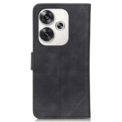 KHAZNEH For Xiaomi Poco F6 5G / Redmi Turbo 3 5G Stand Case Retro Leather Phone Cover with Wallet