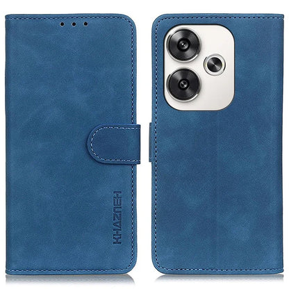 KHAZNEH For Xiaomi Poco F6 5G / Redmi Turbo 3 5G Stand Case Retro Leather Phone Cover with Wallet