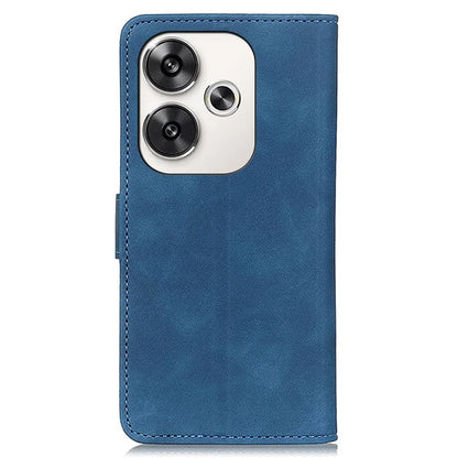 KHAZNEH For Xiaomi Poco F6 5G / Redmi Turbo 3 5G Stand Case Retro Leather Phone Cover with Wallet