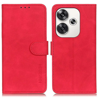 KHAZNEH For Xiaomi Poco F6 5G / Redmi Turbo 3 5G Stand Case Retro Leather Phone Cover with Wallet