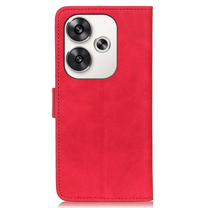 KHAZNEH For Xiaomi Poco F6 5G / Redmi Turbo 3 5G Stand Case Retro Leather Phone Cover with Wallet
