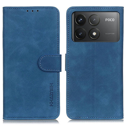 KHAZNEH For Xiaomi Poco F6 Pro 5G / Redmi K70 5G / K70 Pro 5G Case Retro Leather Stand Phone Cover