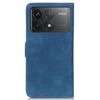 KHAZNEH For Xiaomi Poco F6 Pro 5G / Redmi K70 5G / K70 Pro 5G Case Retro Leather Stand Phone Cover