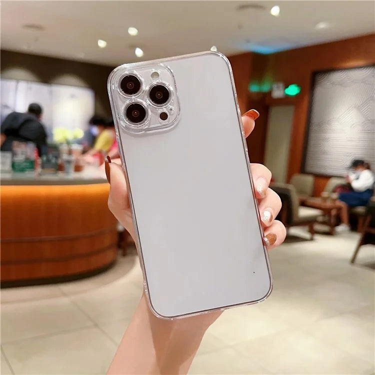 For iPhone 15 Pro Wholesale Phone Case Hard PC Transparent Mobile Phone Cover