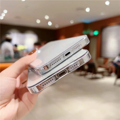 For iPhone 15 Pro Wholesale Phone Case Hard PC Transparent Mobile Phone Cover