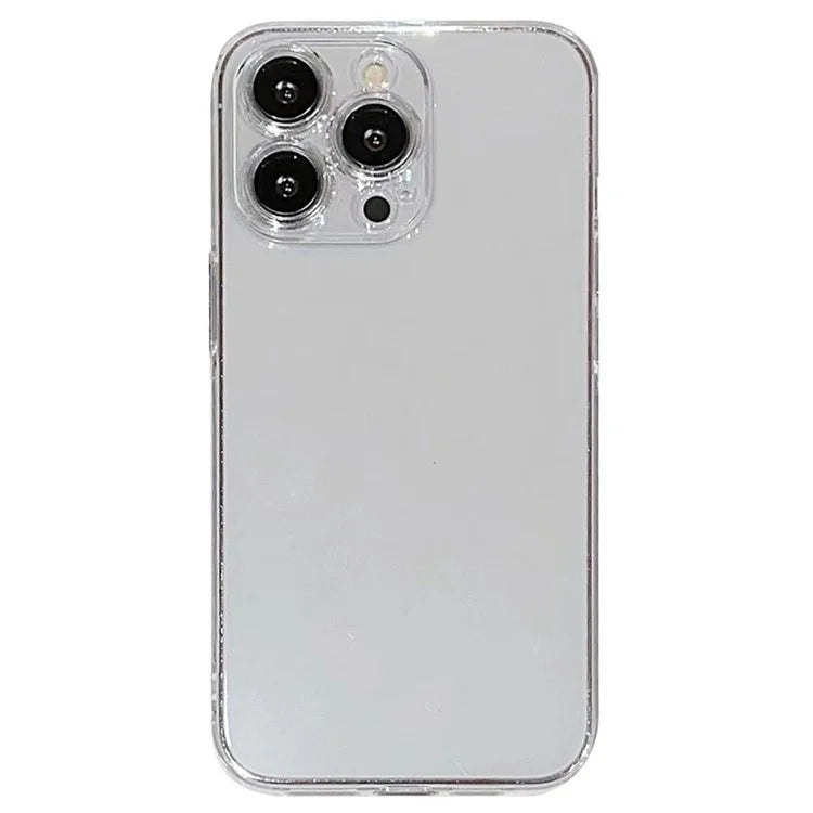 For iPhone 15 Pro Max Case Hard PC Transparent Protective Phone Cover