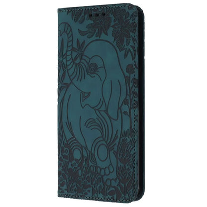 For Xiaomi Redmi 13C 4G / 5G / 13R 5G / Poco M6 5G / Poco C65 4G Wallet Case Elephant Pattern Leather Phone Cover