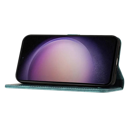 For Samsung Galaxy A35 5G Shockproof Case PU Leather Wallet Phone Cover