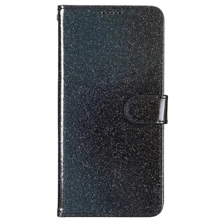 For iPhone 16 Pro Max Case Stand Wallet Glitter Leather Phone Cover