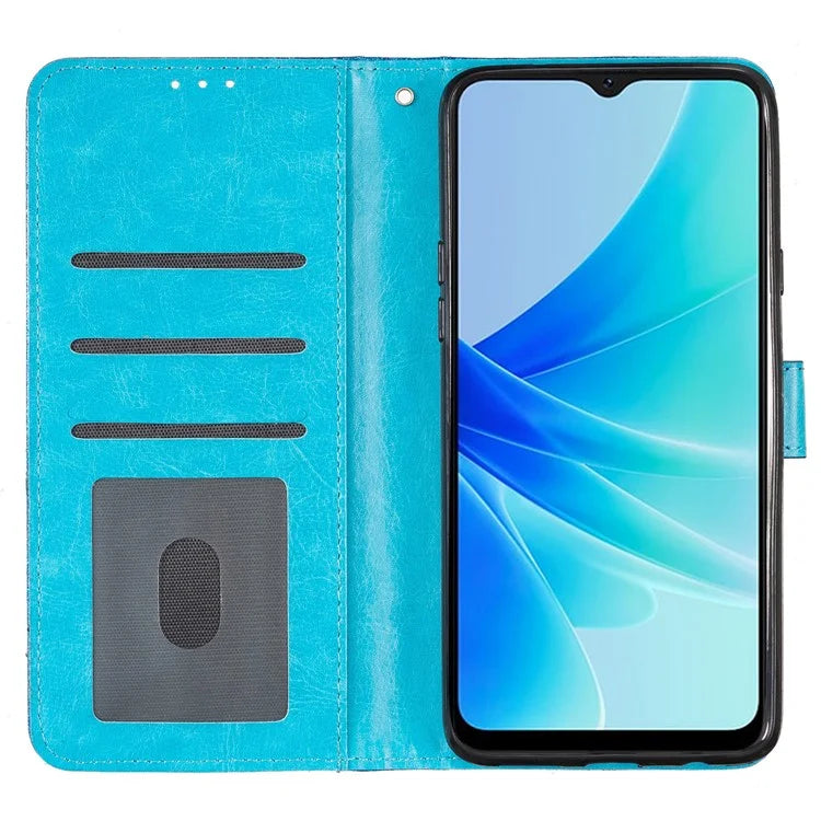 For Oppo A60 4G Wallet Case Glitter Leather Anti-Scratch Phone Cover