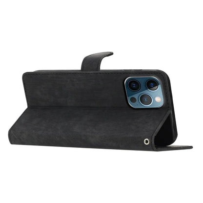 For iPhone 16 Pro Max Case Wallet Shockproof PU Leather Phone Cover
