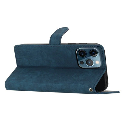 For iPhone 16 Pro Max Case Wallet Shockproof PU Leather Phone Cover