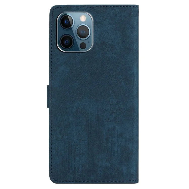 For iPhone 16 Pro Max Case Wallet Shockproof PU Leather Phone Cover