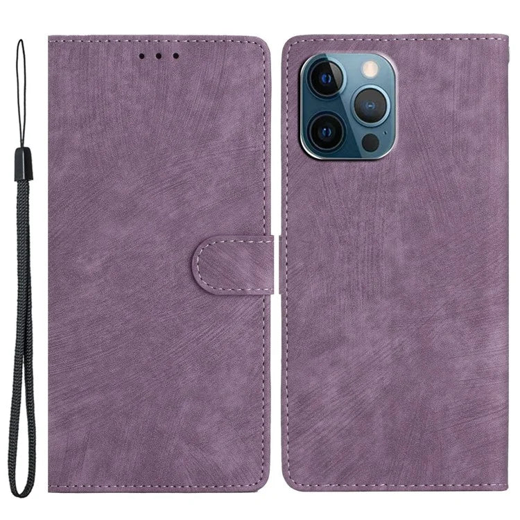 For iPhone 16 Pro Max Case Wallet Shockproof PU Leather Phone Cover