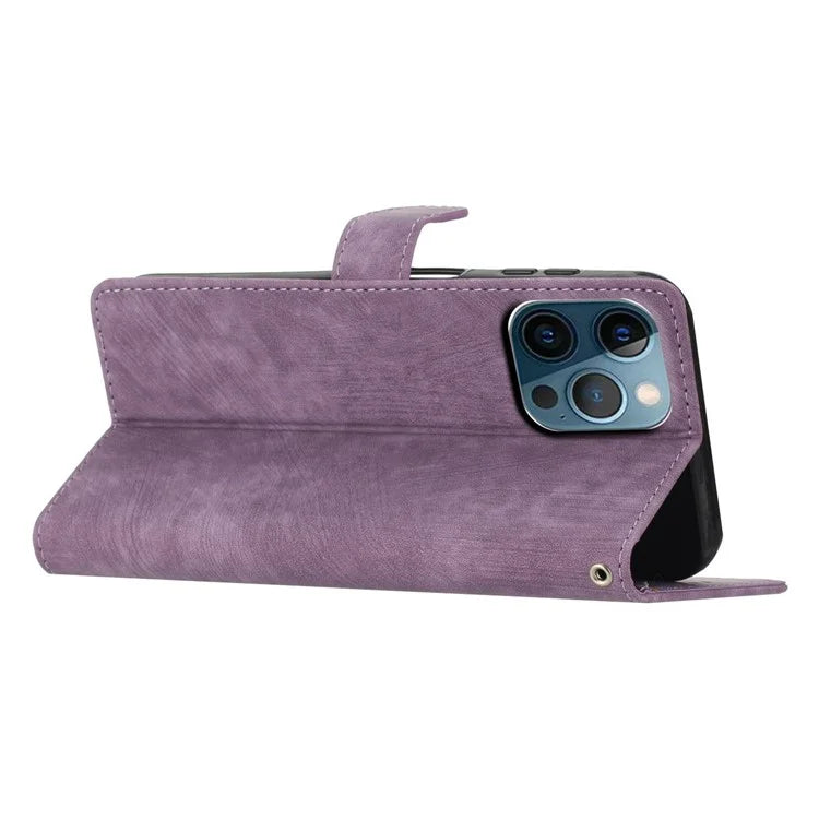 For iPhone 16 Pro Max Case Wallet Shockproof PU Leather Phone Cover
