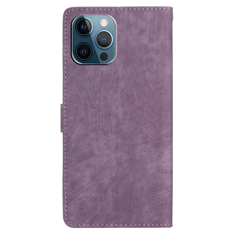 For iPhone 16 Pro Max Case Wallet Shockproof PU Leather Phone Cover