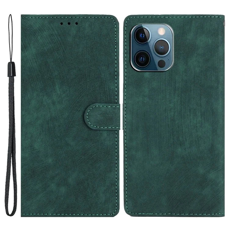 For iPhone 16 Pro Max Case Wallet Shockproof PU Leather Phone Cover