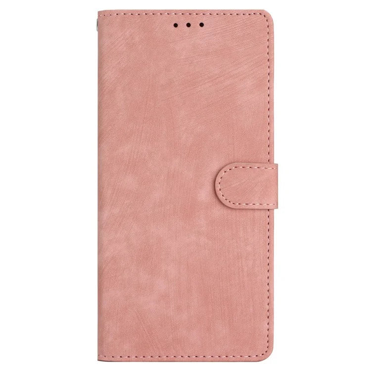 For Google Pixel 8a Case Skin-Touch PU Leather Wallet Phone Cover