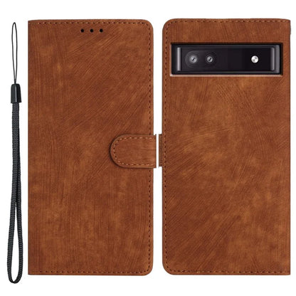 For Google Pixel 8a Case Skin-Touch PU Leather Wallet Phone Cover
