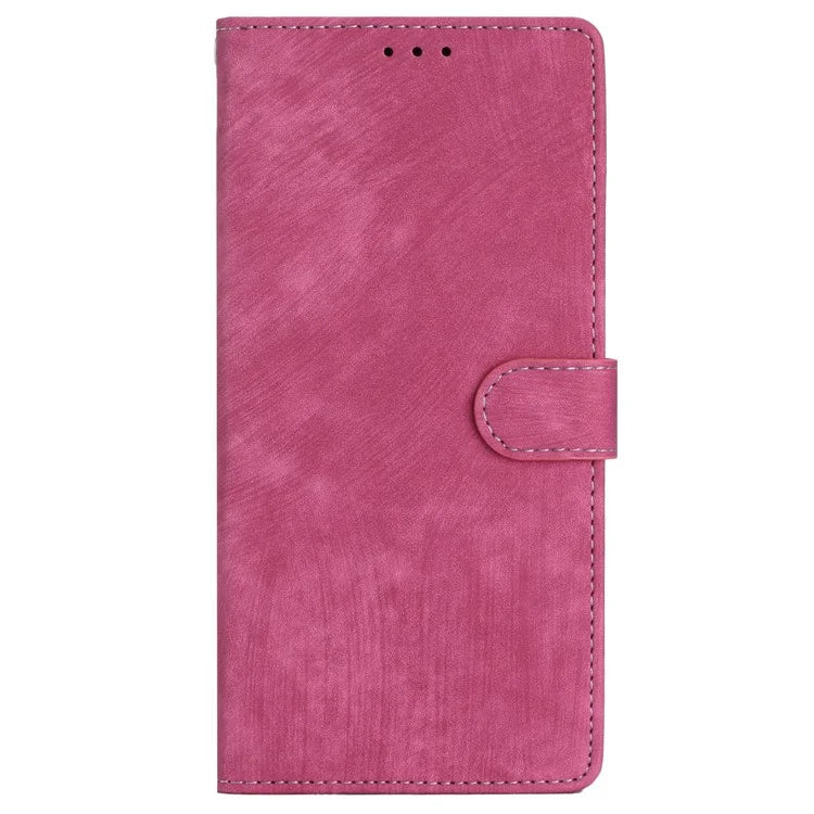 For Google Pixel 8a Case Skin-Touch PU Leather Wallet Phone Cover
