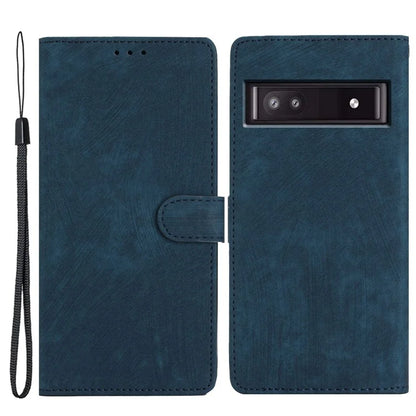 For Google Pixel 8a Case Skin-Touch PU Leather Wallet Phone Cover