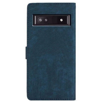 For Google Pixel 8a Case Skin-Touch PU Leather Wallet Phone Cover