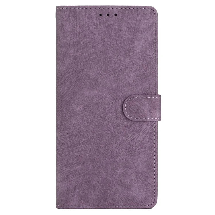 For Google Pixel 8a Case Skin-Touch PU Leather Wallet Phone Cover