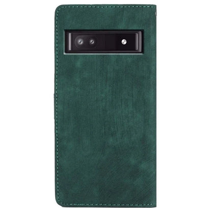 For Google Pixel 8a Case Skin-Touch PU Leather Wallet Phone Cover