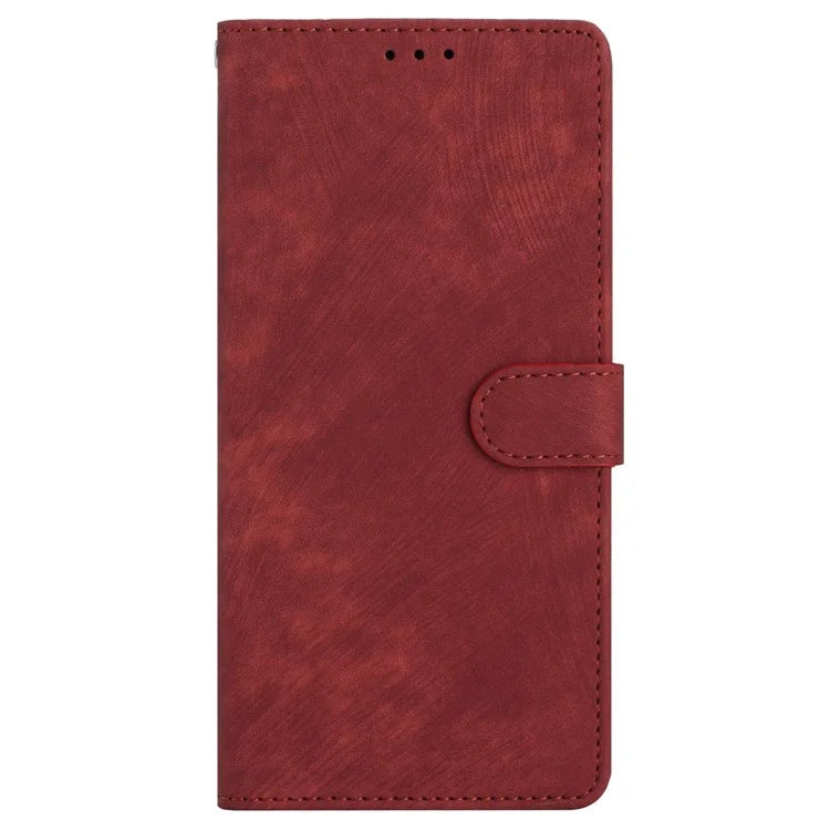 For Google Pixel 8a Case Skin-Touch PU Leather Wallet Phone Cover