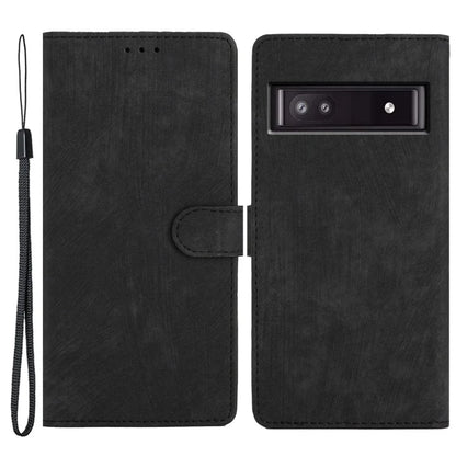For Google Pixel 8a Case Skin-Touch PU Leather Wallet Phone Cover