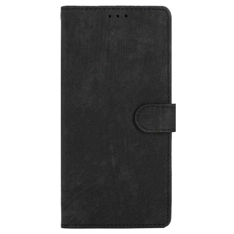 For Google Pixel 8a Case Skin-Touch PU Leather Wallet Phone Cover