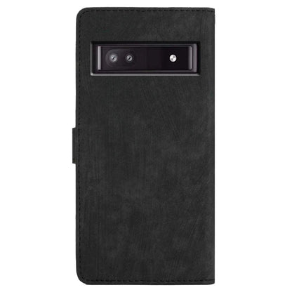 For Google Pixel 8a Case Skin-Touch PU Leather Wallet Phone Cover