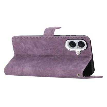 For iPhone 16 Case Wallet Shockproof PU Leather Phone Cover