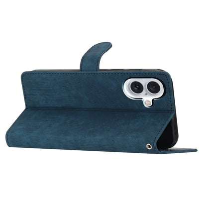 For iPhone 16 Case Wallet Shockproof PU Leather Phone Cover