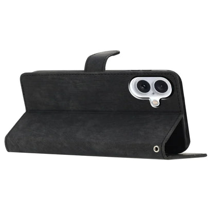 For iPhone 16 Case Wallet Shockproof PU Leather Phone Cover