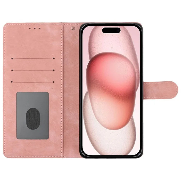 For iPhone 16 Case Wallet Shockproof PU Leather Phone Cover