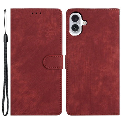For iPhone 16 Case Wallet Shockproof PU Leather Phone Cover