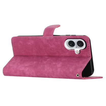 For iPhone 16 Case Wallet Shockproof PU Leather Phone Cover