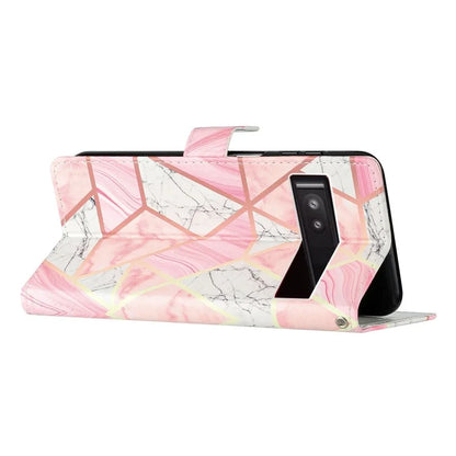 For Google Pixel 8a Case Pattern Printing Leather Phone Cover with Hand Strap