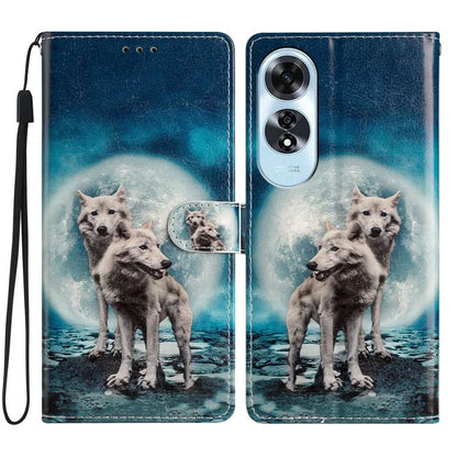 For Oppo A60 4G Wallet Case Pattern Print Flip PU Leather Phone Cover
