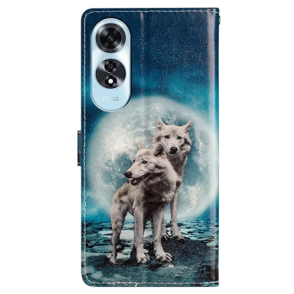 For Oppo A60 4G Wallet Case Pattern Print Flip PU Leather Phone Cover